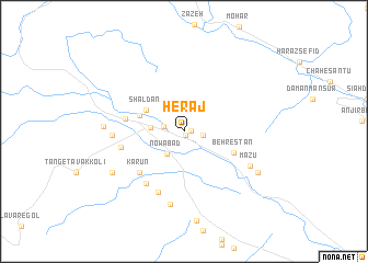 map of Heraj