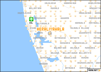 map of Heraliyawala