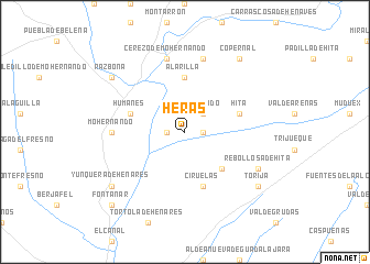 map of Heras