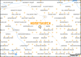 map of Heratskirch