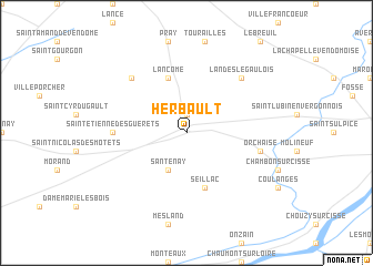 map of Herbault