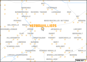 map of Herbauvilliers