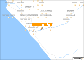 map of Herbay Alto