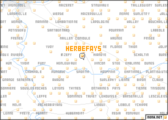 map of Herbefays