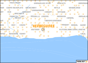 map of Herbe Guinée