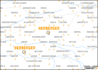 map of Herbergen