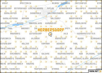 map of Herbersdorf