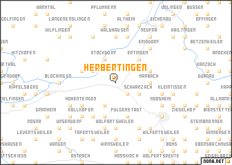 map of Herbertingen