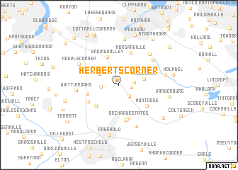 map of Herberts Corner