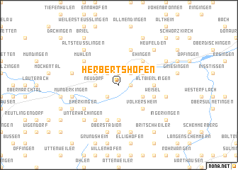 map of Herbertshofen