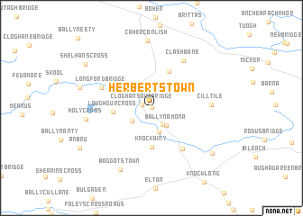 map of Herbertstown