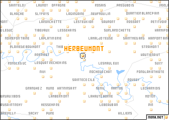 map of Herbeumont