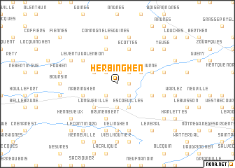 map of Herbinghen