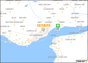 map of Herbins