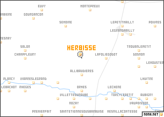 map of Herbisse