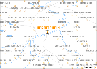 map of Herbitzheim