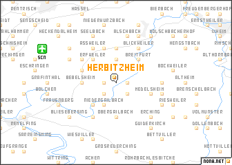 map of Herbitzheim