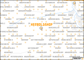 map of Herboldshof