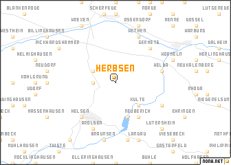 map of Herbsen