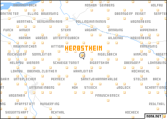 map of Herbstheim