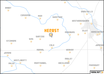 map of Herbst
