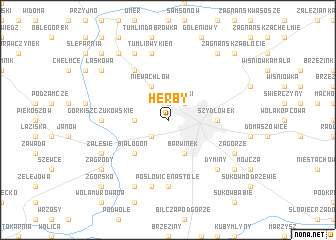 map of Herby