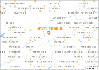 map of Herchenhain