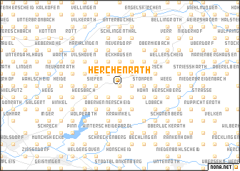 map of Herchenrath