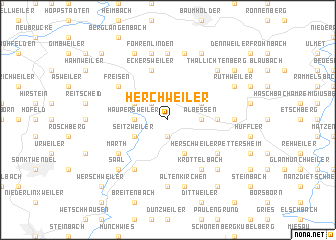 map of Herchweiler