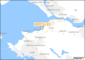 map of Hercules