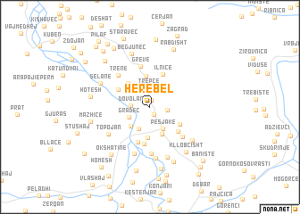 map of Herebel