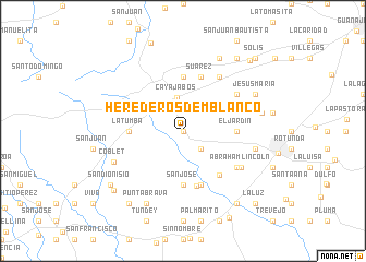 map of Herederos de M. Blanco