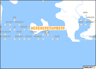 map of Herehere Number 1