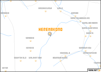 map of Hèrèmakono