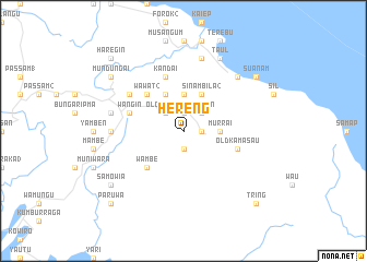 map of Hereng