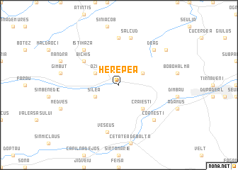 map of Herepea