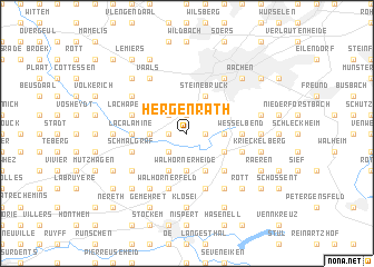 map of Hergenrath