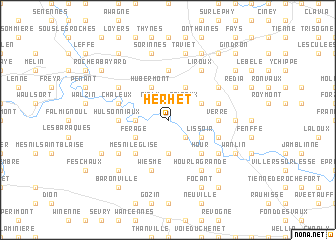 map of Herhet