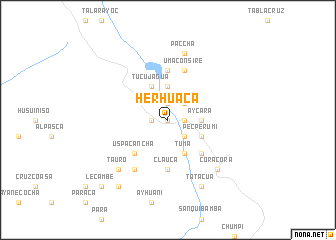 map of Herhuaca