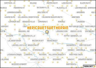 map of Héricourt-sur-Thérain