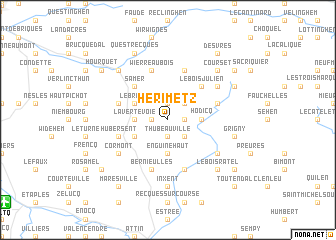 map of Hérimetz