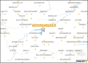 map of Heringhausen