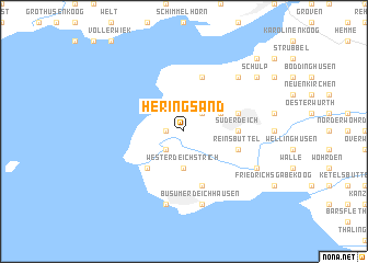 map of Heringsand