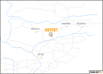 map of Heriot