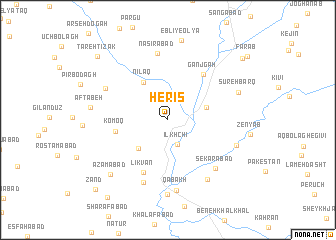 map of Herīs