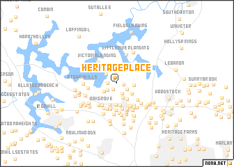 map of Heritage Place