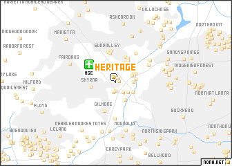 map of Heritage