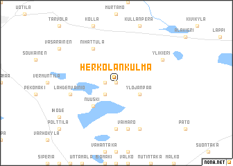 map of Herkolankulma