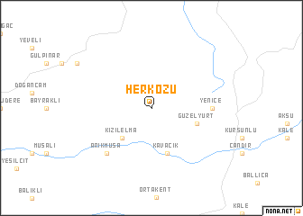 map of Herközü