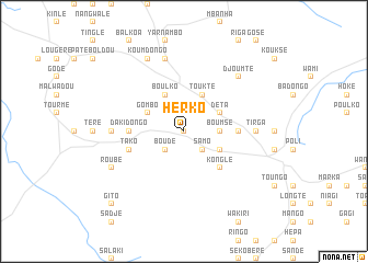 map of Herko